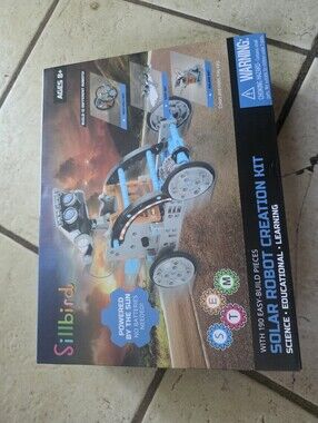 Sillbird STEM 12-in-1 Education Solar Robot Toy - 190 Piece